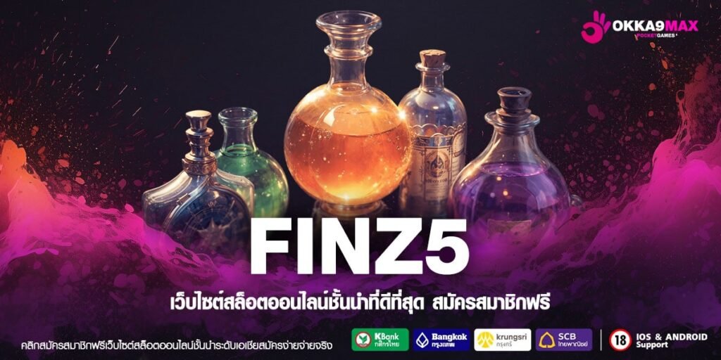 FINZ5 สล็อตเว็บใหญ่ เล่นสล็อตได้ทุกที่ ทุกเวลา ผ่านมือถือ